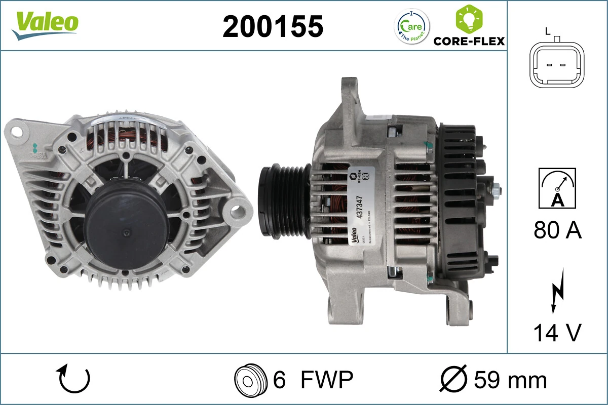 VALEO 200155 Alternator