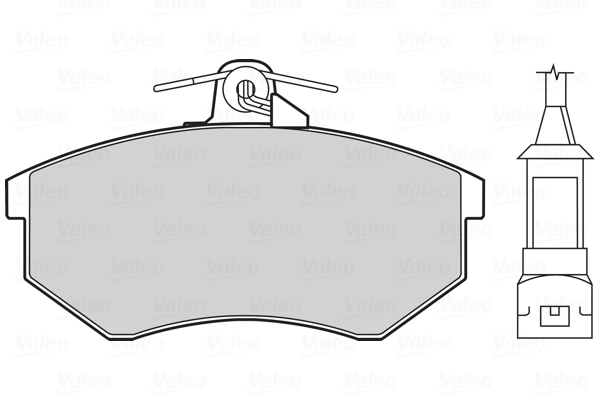 Brake Pad Set, disc brake FIRST 301016