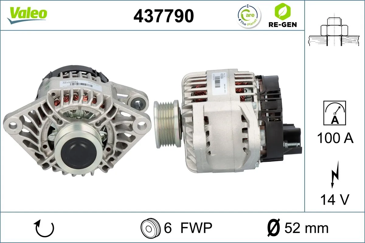 VALEO 437790 Alternator