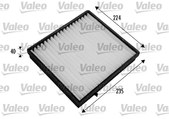 Filter, cabin air VALEO ESSENTIAL 698777