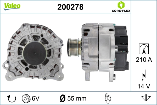 VALEO 200278 Alternator