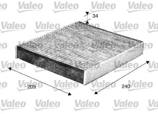 Filter, cabin air VALEO PROTECT 698883