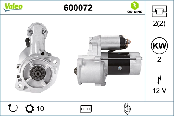 VALEO 600072 Starter