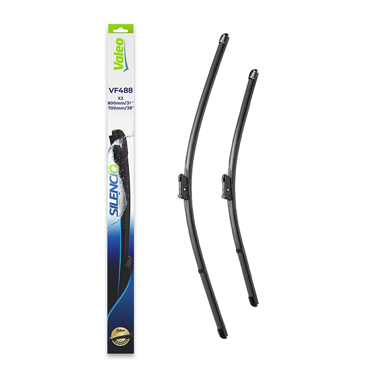 Wiper Blade SILENCIO FLAT BLADE SET 574688