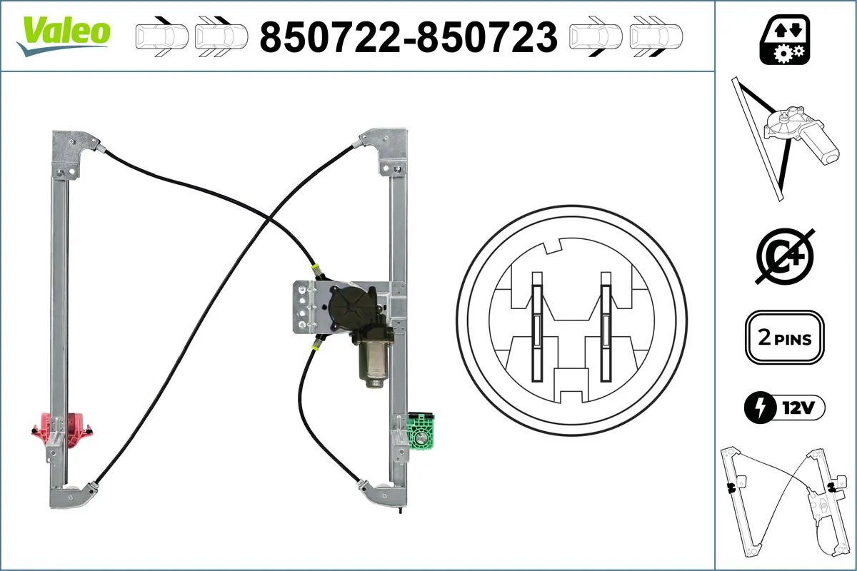 Window Regulator 850722