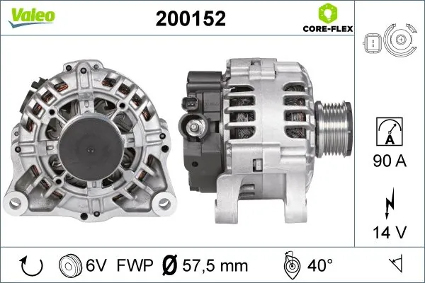VALEO 200152 Alternator