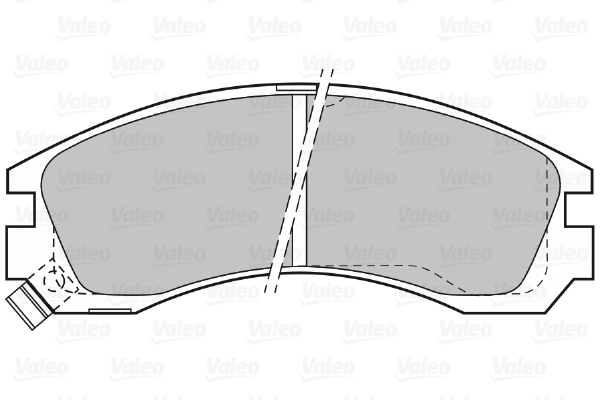 Brake Pad Set, disc brake 598517