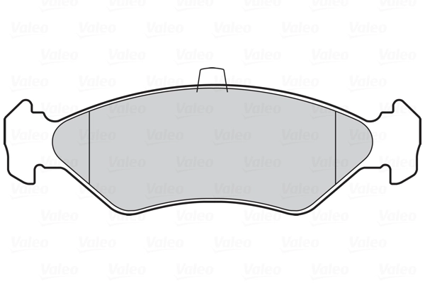 Brake Pad Set, disc brake FIRST 301171
