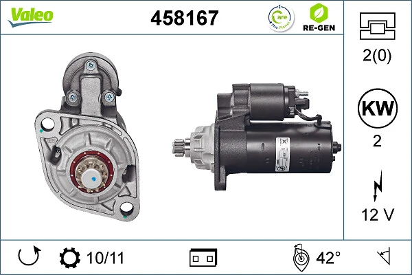 VALEO 458167 Starter