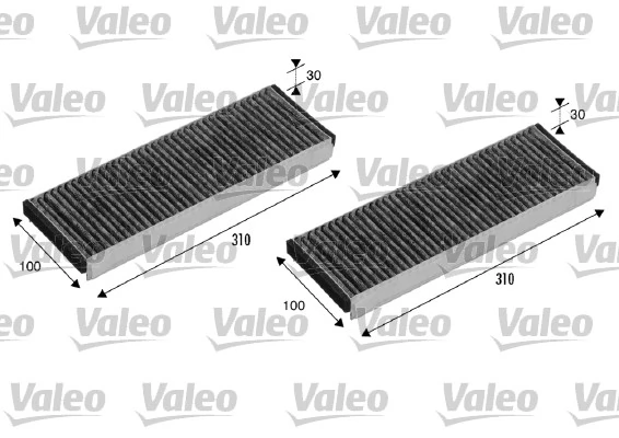 Filter, cabin air VALEO PROTECT 715501
