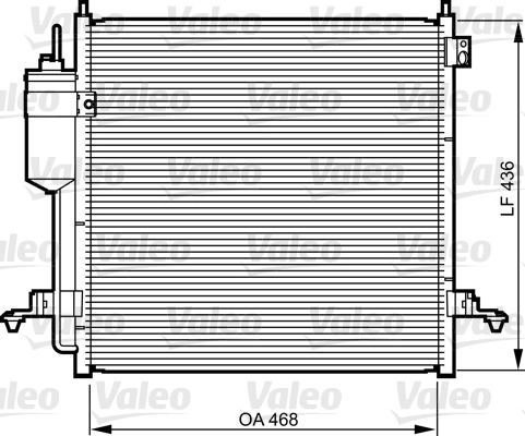 Condenser, air conditioning 814214