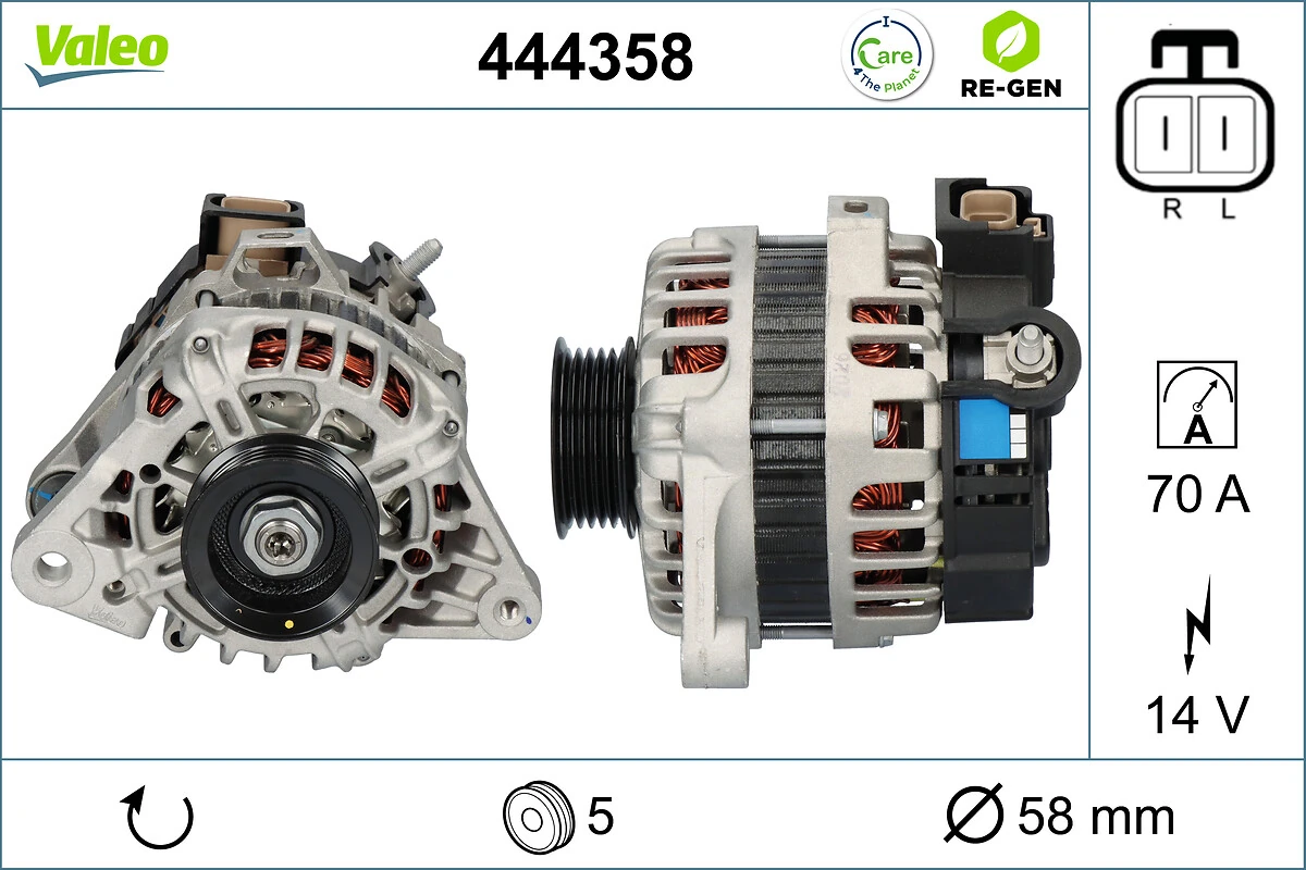 VALEO 444358 Alternator