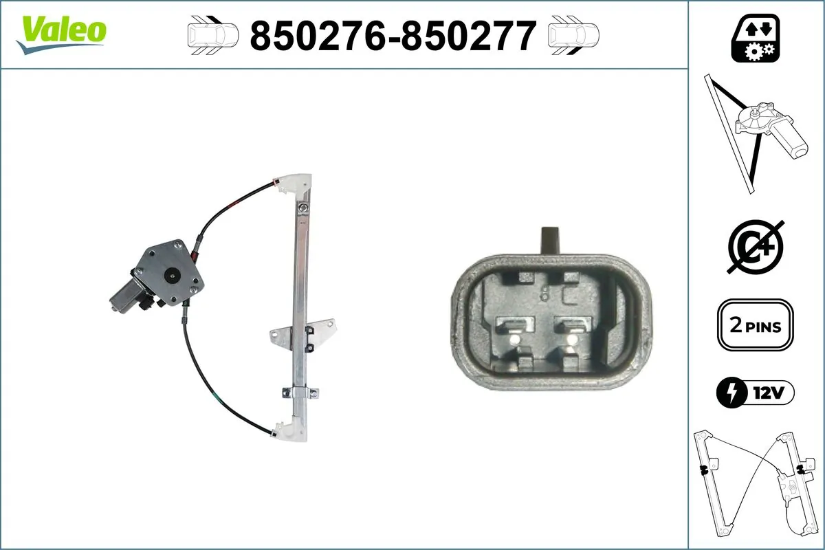 VALEO 850276 Window Regulator