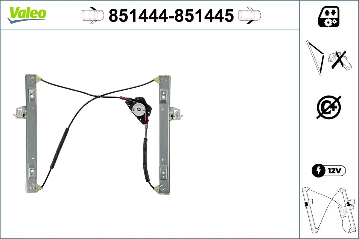 VALEO 851444 Window Regulator