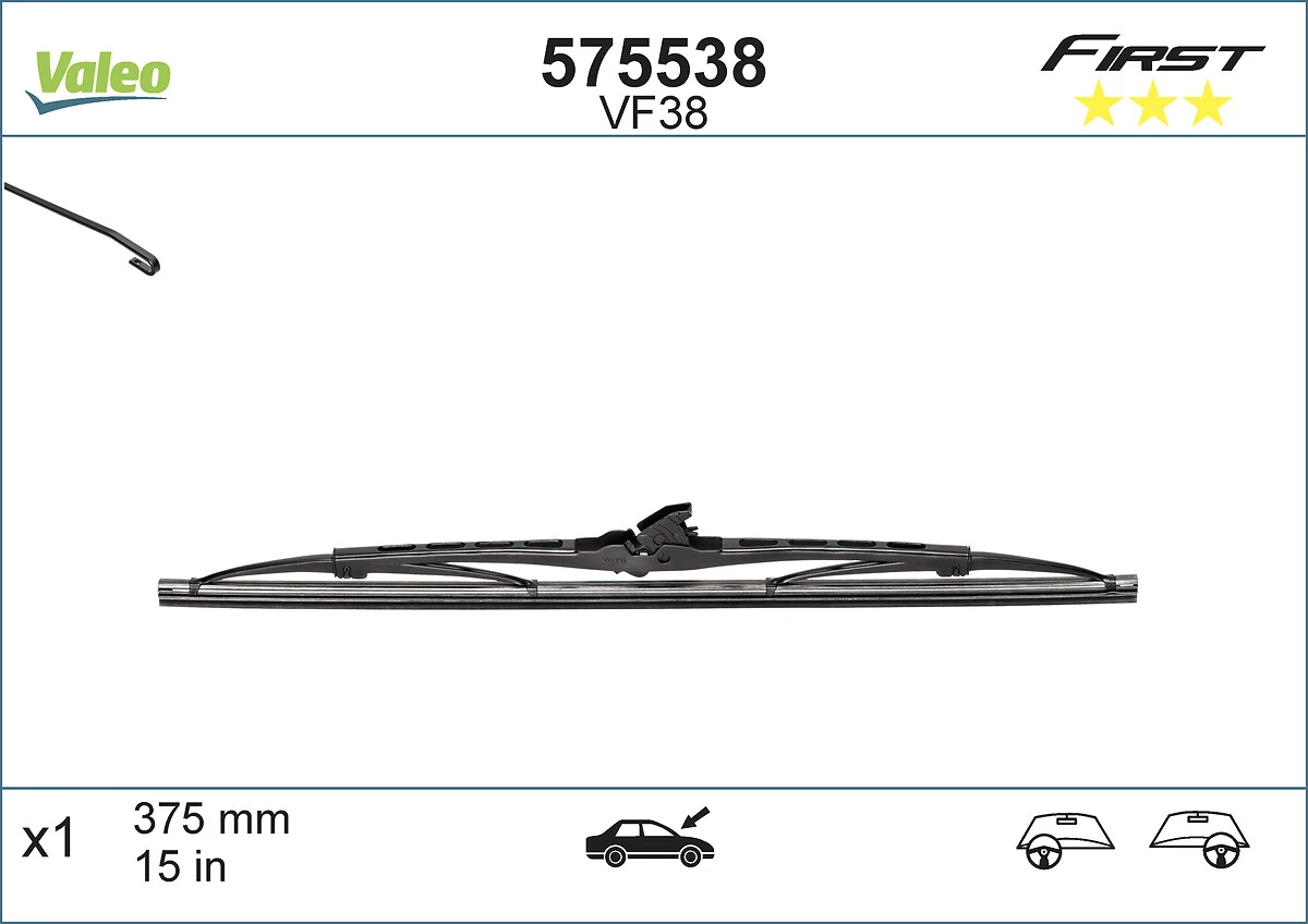 VALEO 575538 Wiper Blade
