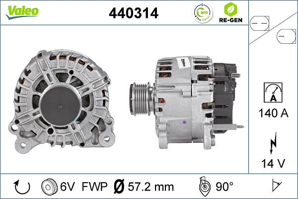 VALEO 440314 Alternator