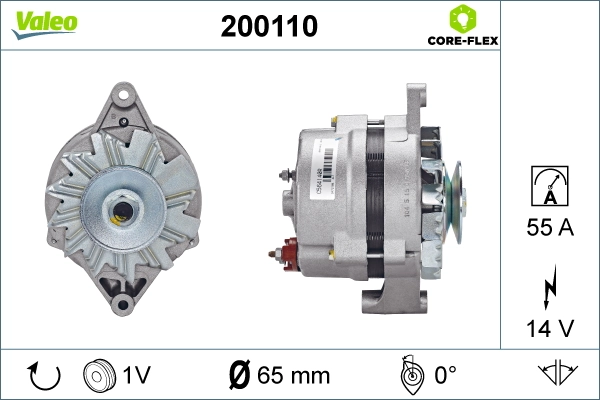 VALEO 200110 Alternator