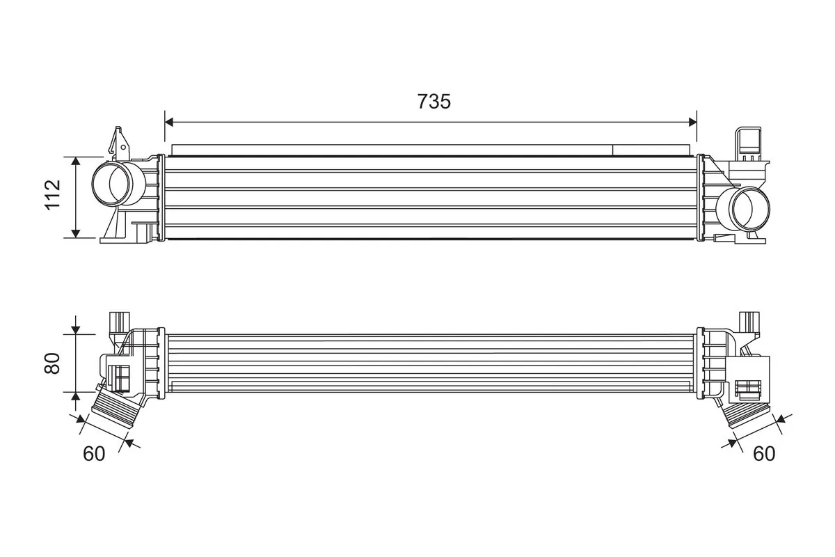 Charge Air Cooler 822945