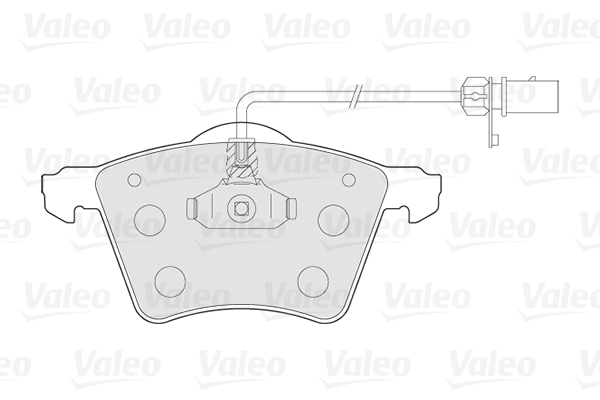 Brake Pad Set, disc brake FIRST 301801