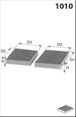 Filter, cabin air JKR7231
