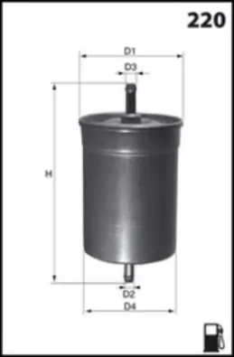 Fuel Filter ELE6011