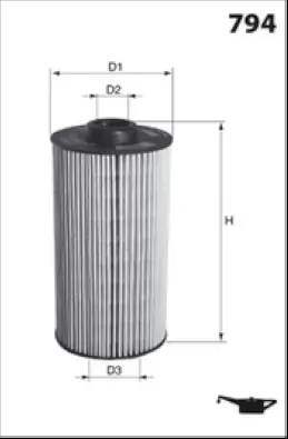 Oil Filter ELH4443