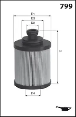 Oil Filter ELH4491