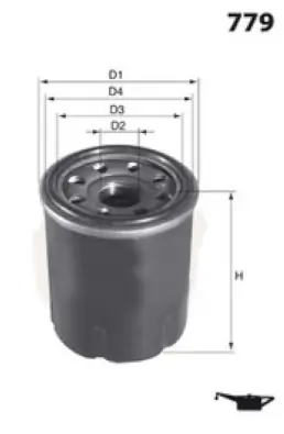 Oil Filter ELH4233