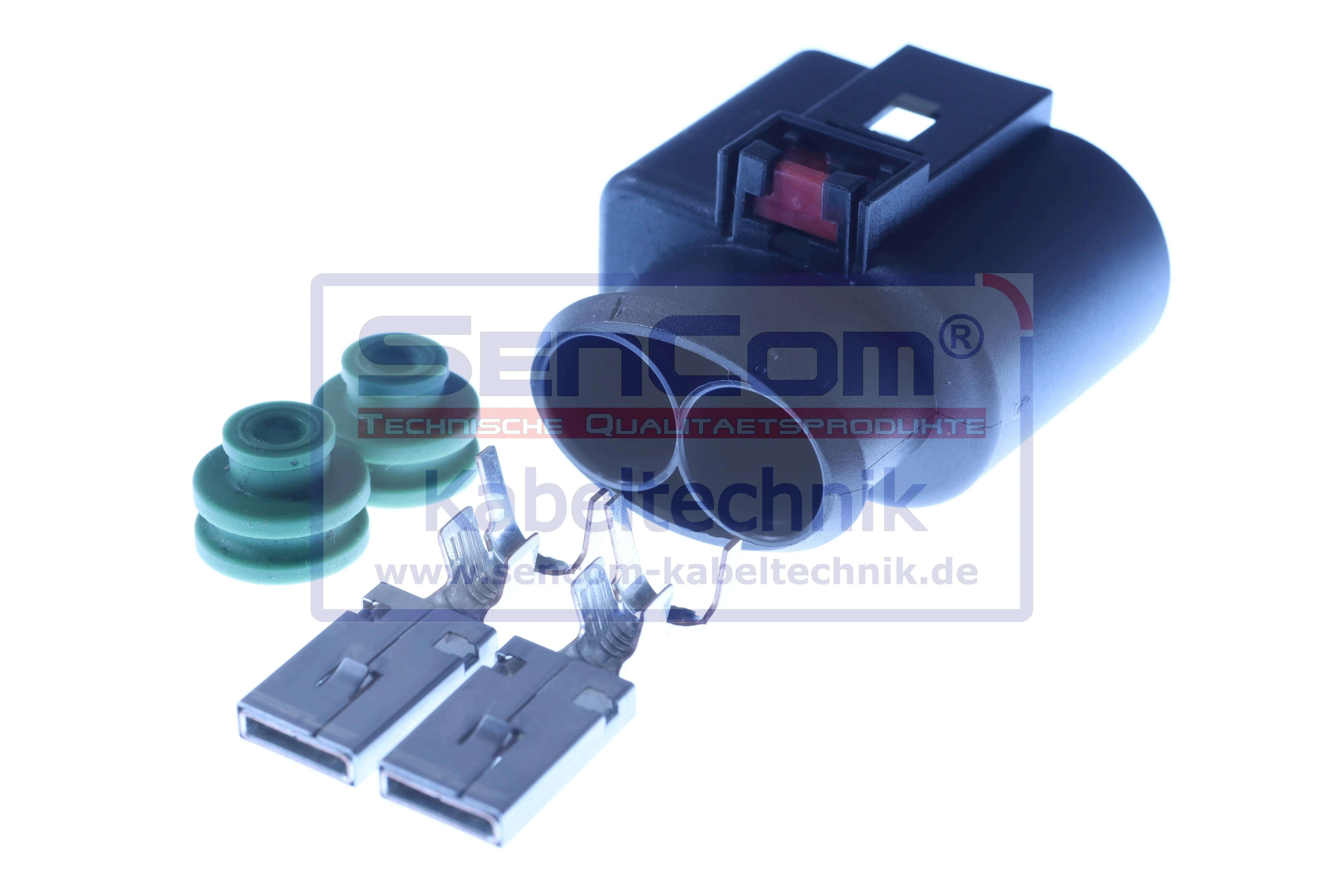 Plug Connector weiblich 2 polig CS-20418