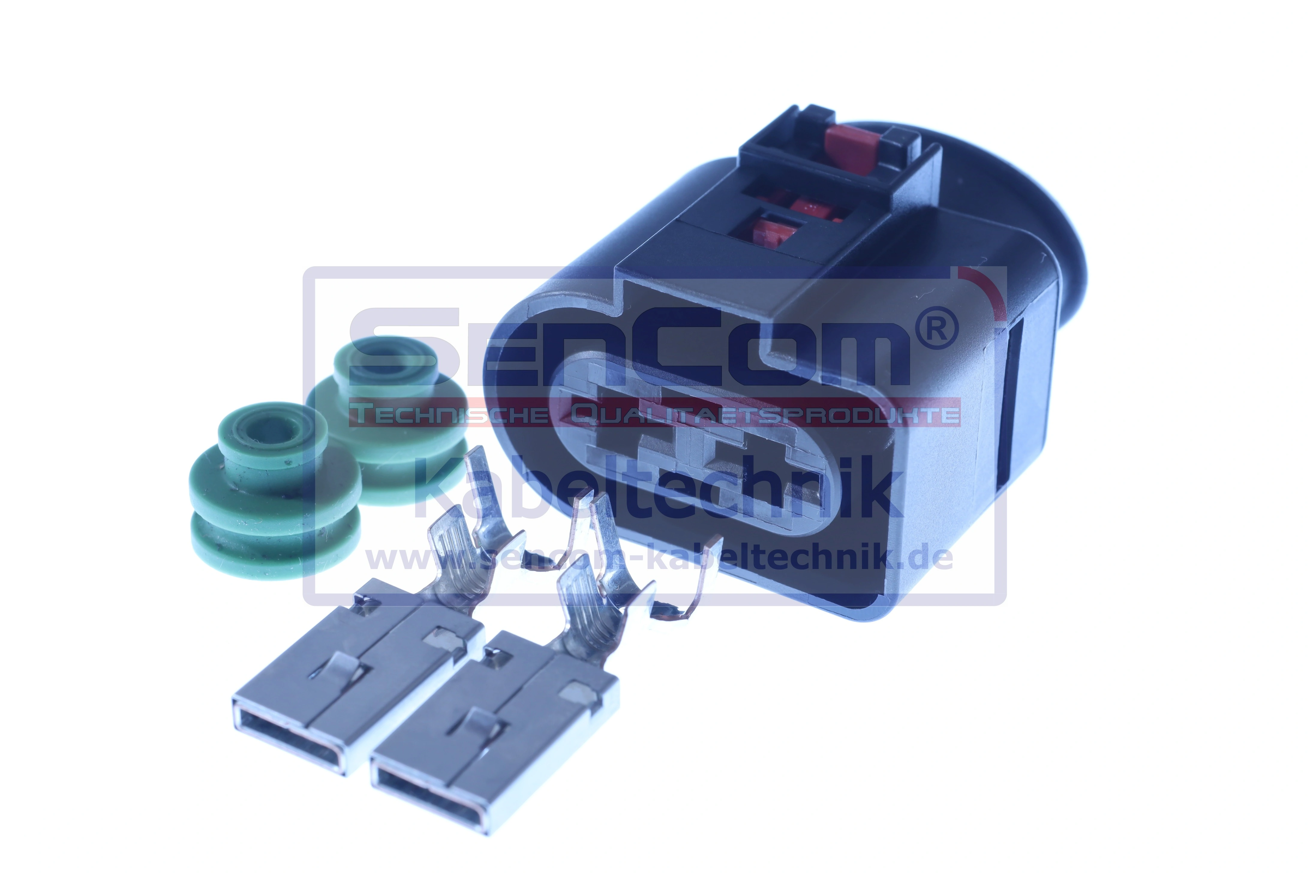 Plug Connector weiblich 2 polig CS-20418