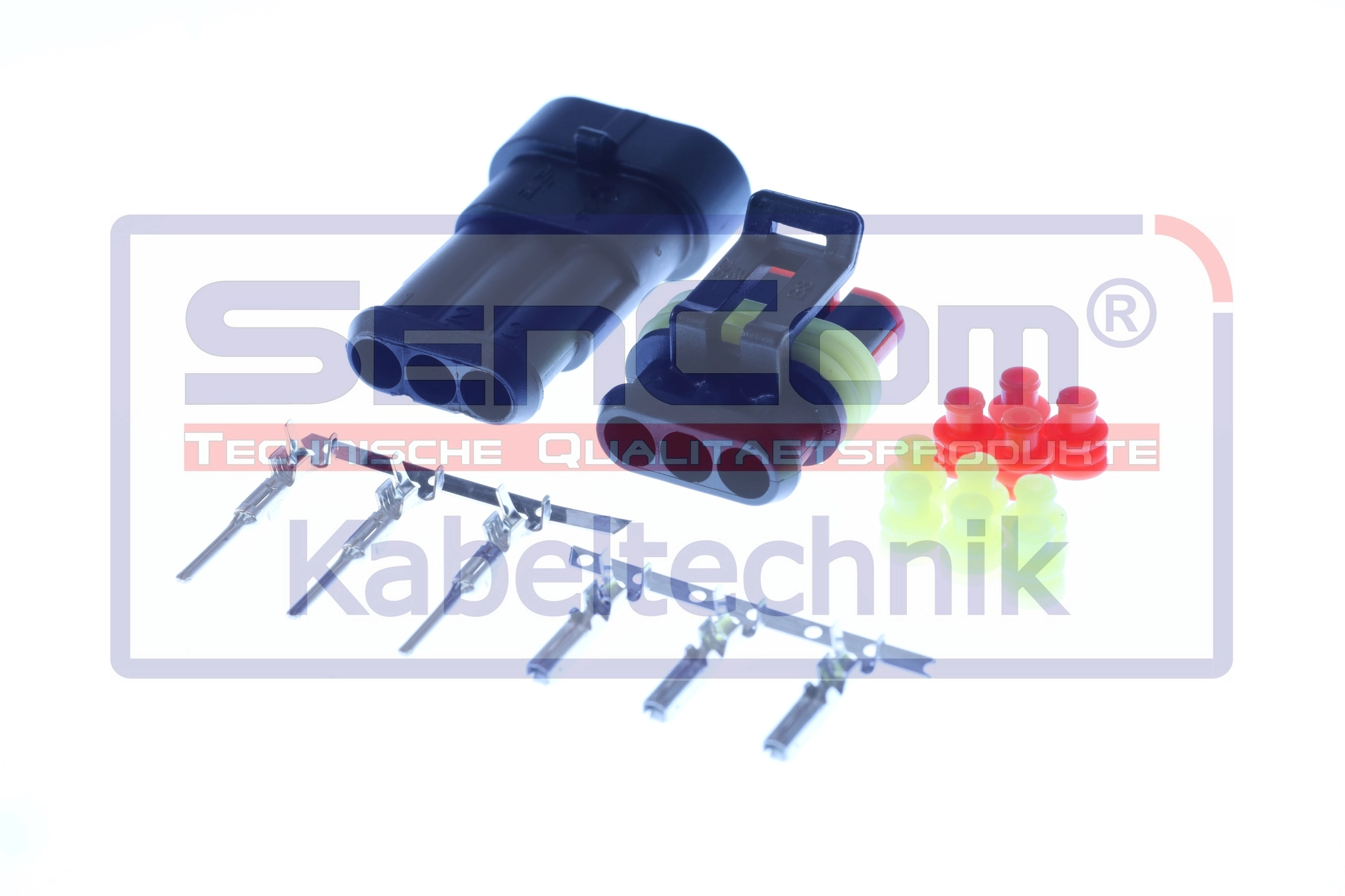 Plug Connector SuperSeal weiblich + männlich 3 polig CS20330