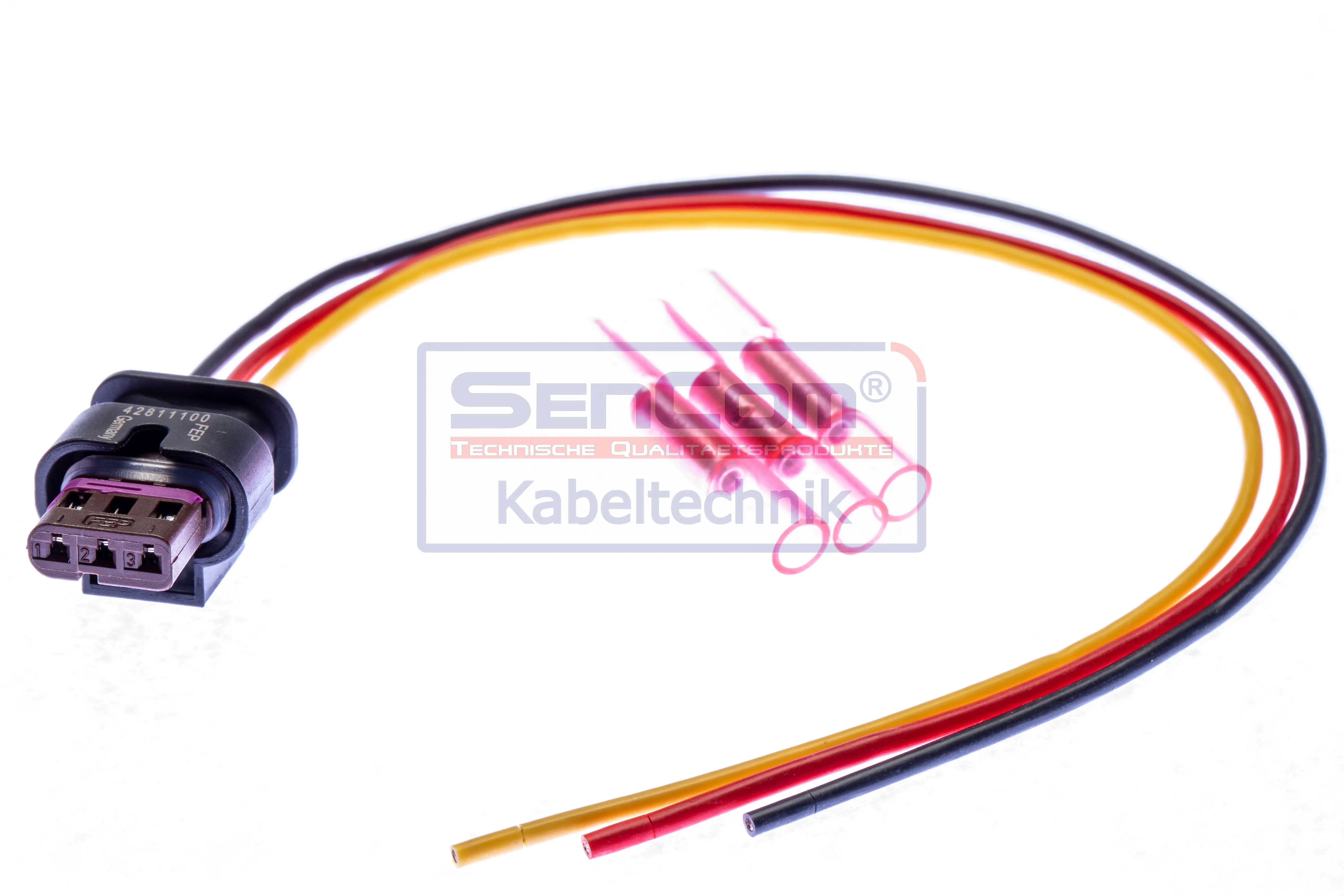 Cable Repair Set, switch (reverse light) Reparatursatz Stecksystem VAG VG-Nr.: 4H0973703A 20500