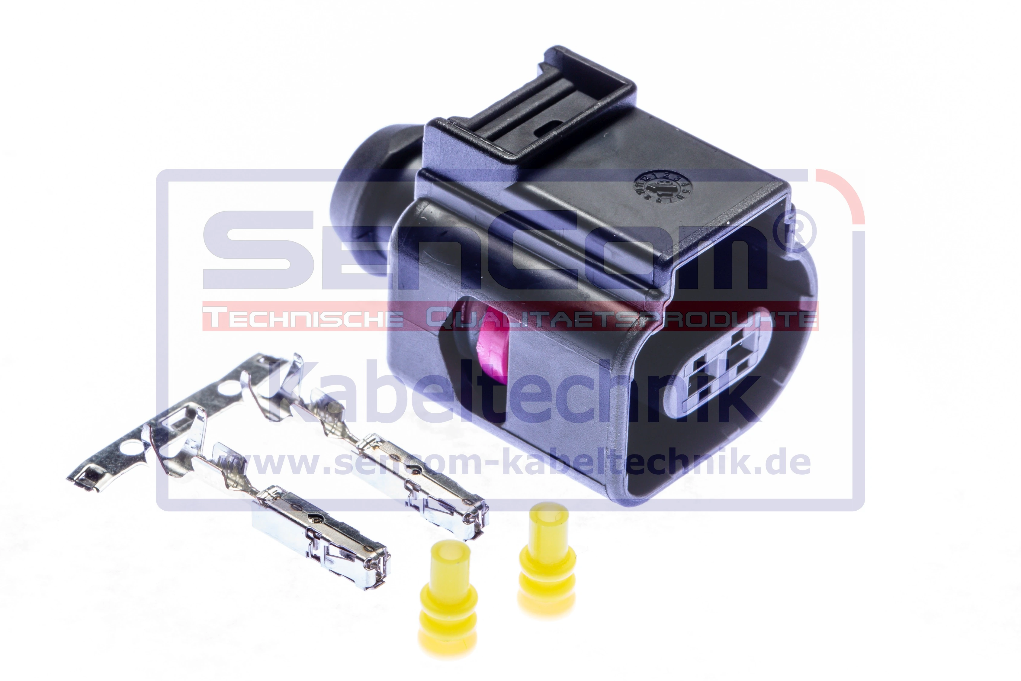 Plug Connector weiblich 2 polig CS-20420