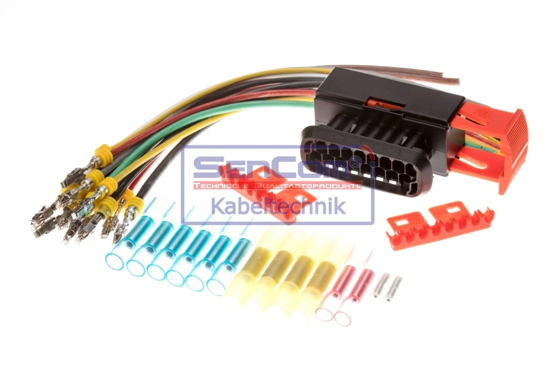 Cable Repair Set, interior heating fan, (eng. preheat sys.) Reparatursatz Heizwiderstand/Regler Innenraumgebläse 10177