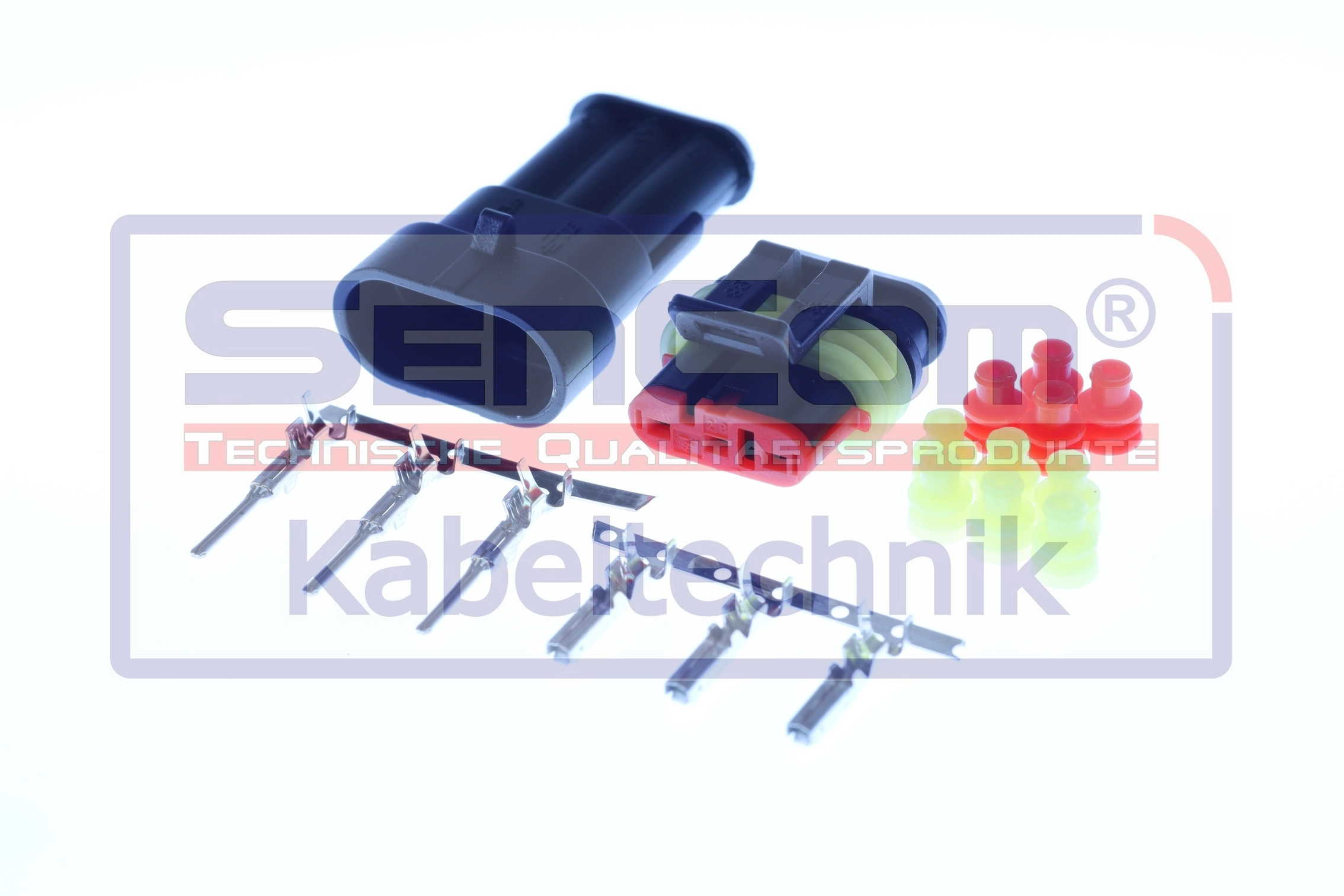 Plug Connector SuperSeal weiblich + männlich 3 polig CS20330