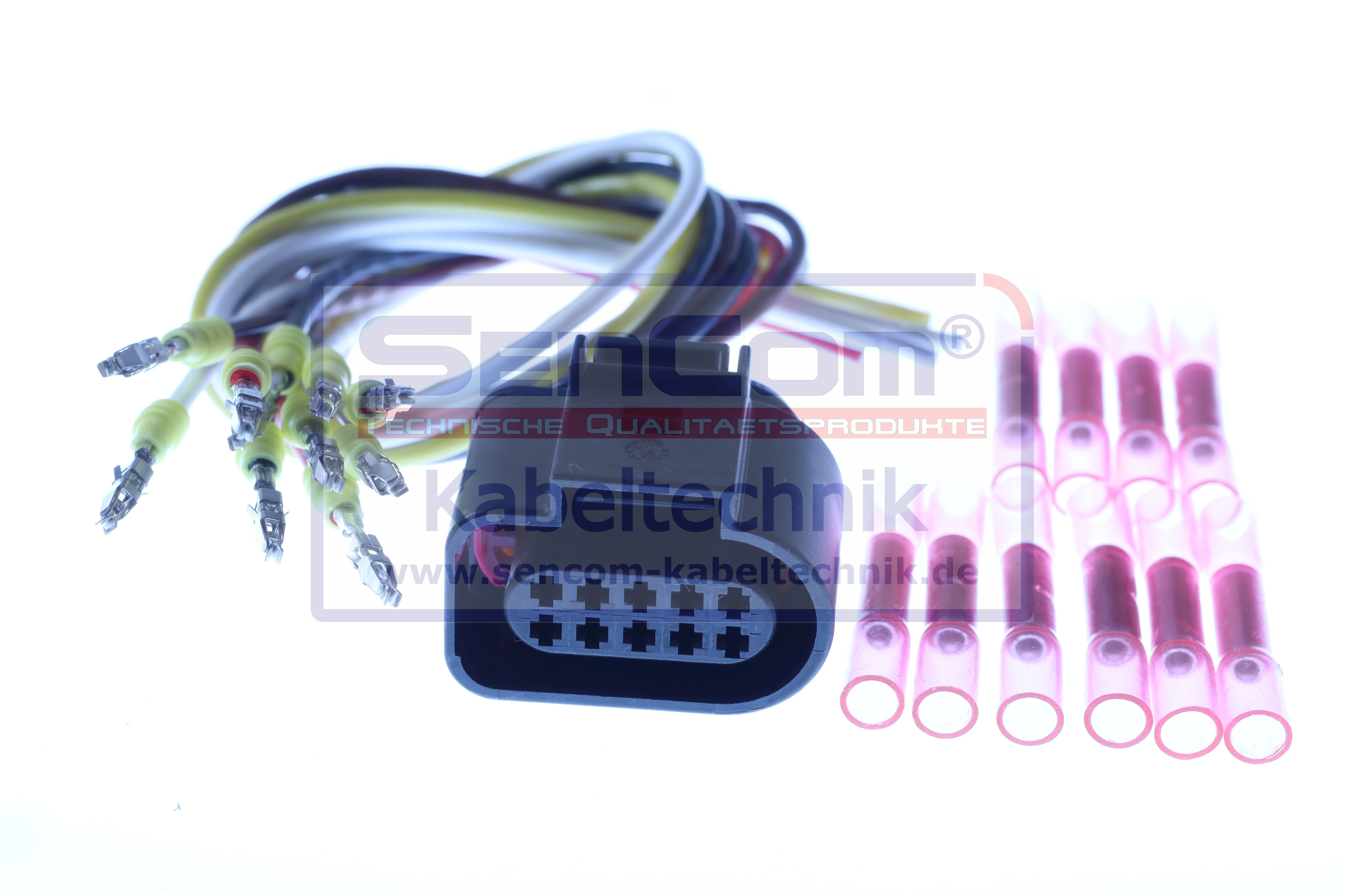 Wiring Harness Repair Kit Reparatursatz Stecksystem VG.-Nr.: 1J0 973 715, A0465458928 20593