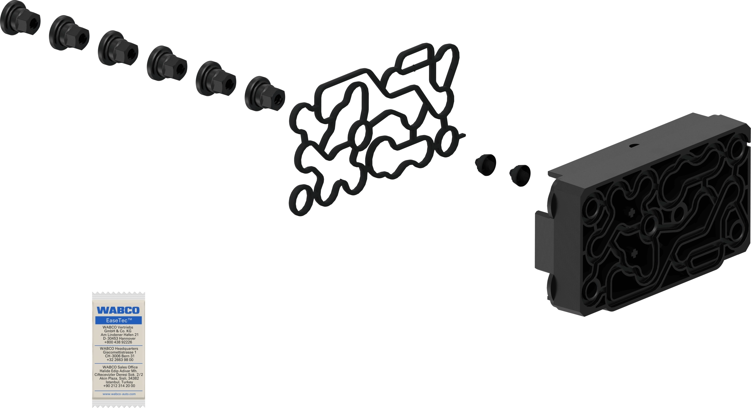 Repair Kit, air dryer 9325109592