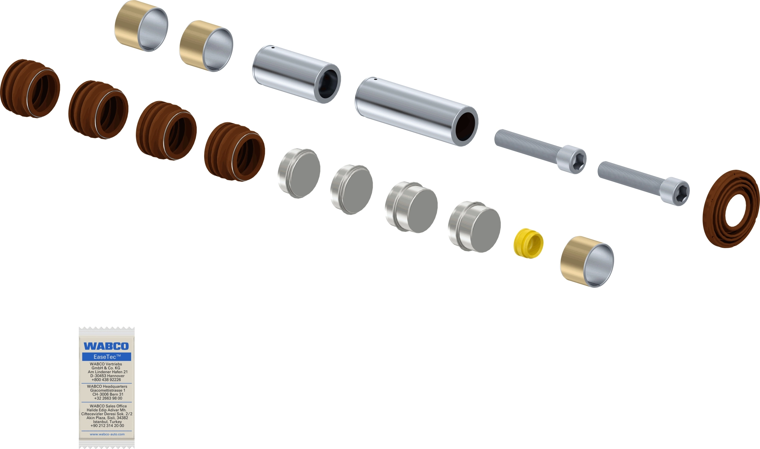 Repair Kit, brake caliper 12999738VT