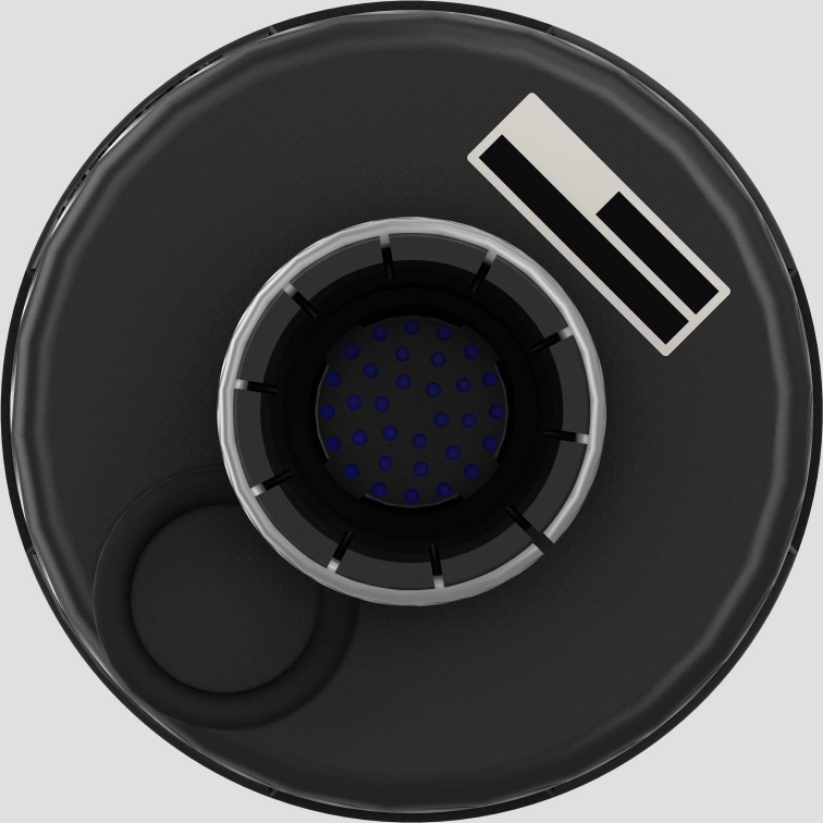 Silencer, compressed-air system 4324070160