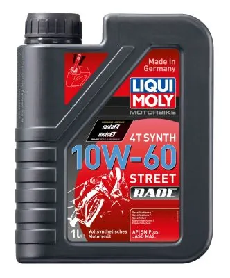 Engine Oil Motorbike 4T Synth 10W-60 Street Race 1525
