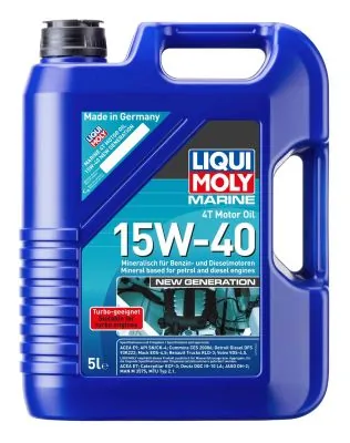 Engine Oil Marine 4T Motor Oil 15W-40 New Generation 25090