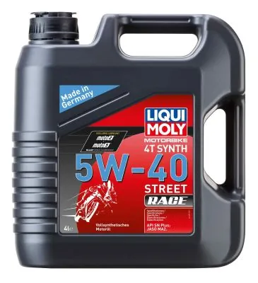Engine Oil Motorbike 4T Synth 5W-40 Street Race 1685