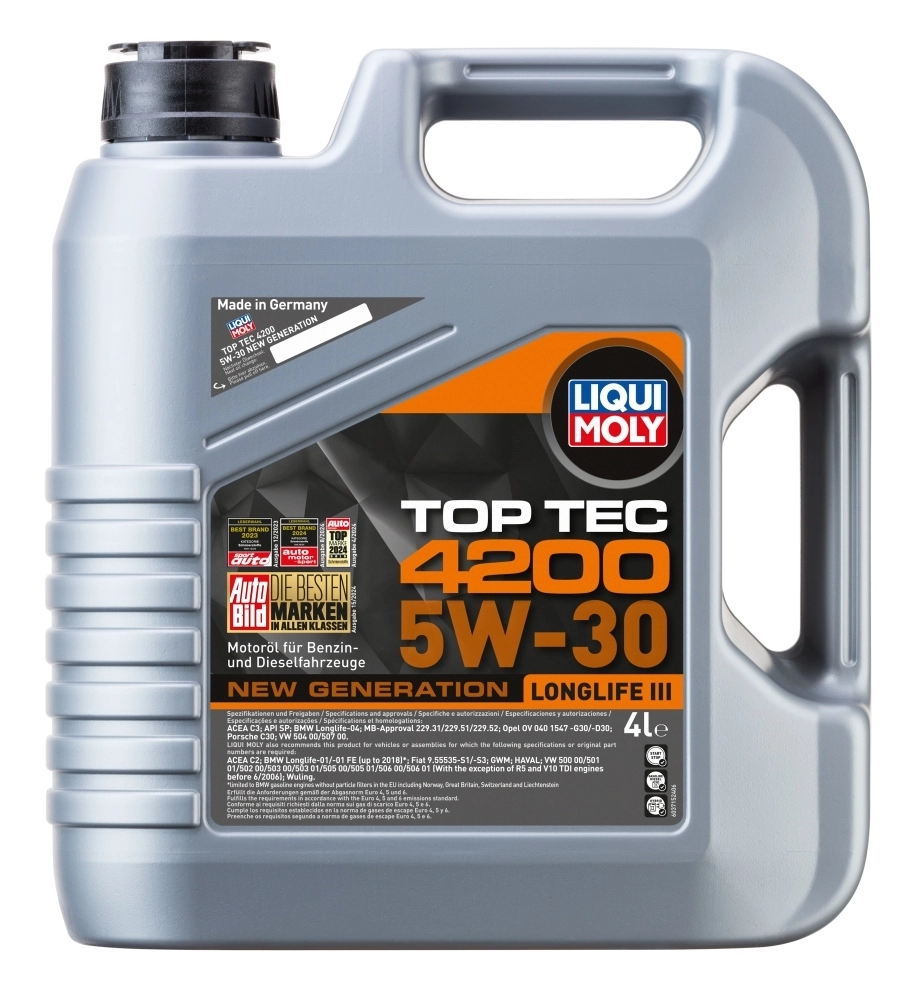 Engine Oil Top Tec 4200 5W-30 New Generation 3715