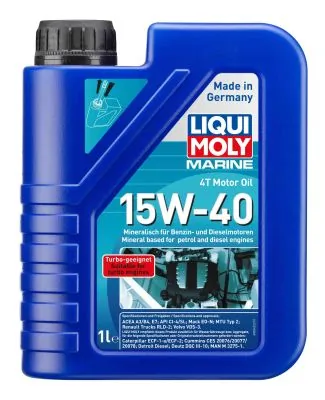 Engine Oil Marine 4T Motor Oil 15W-40 25015