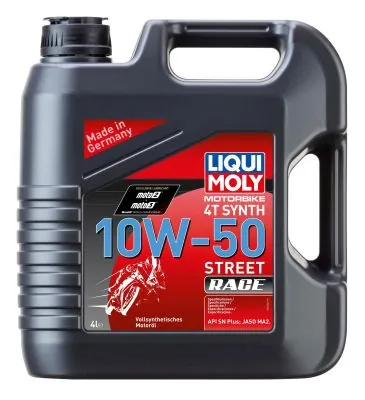 Engine Oil Motorbike 4T Synth 10W-50 Street Race 1686
