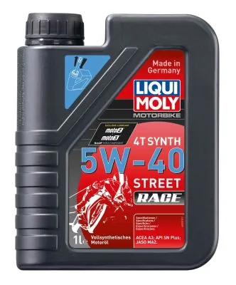 Engine Oil Motorbike 4T Synth 5W-40 Street Race 2592