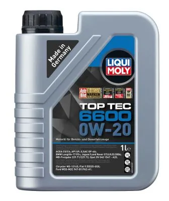 Engine Oil Top Tec 6600 0W-20 21410