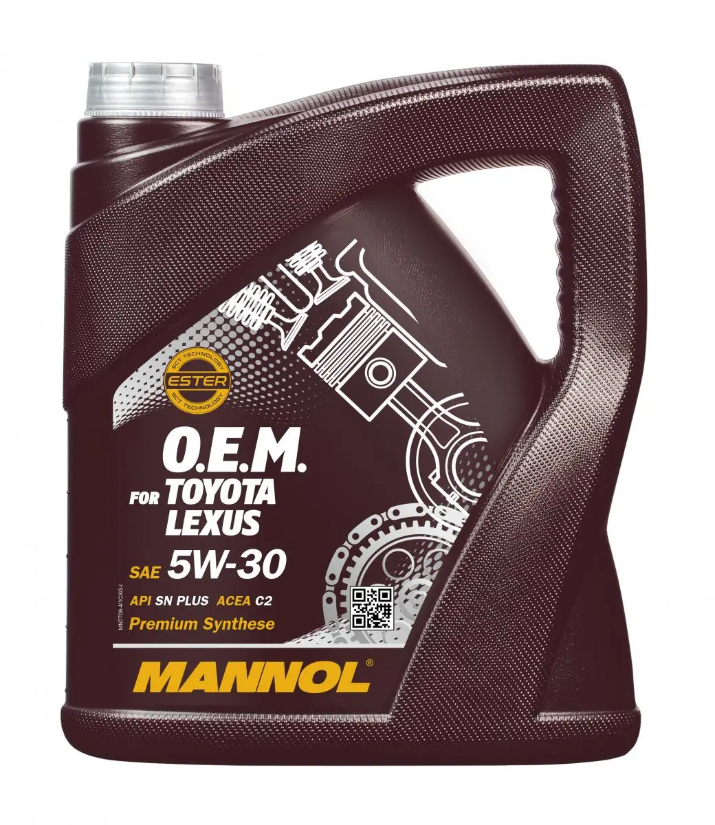 エンジンオイル Mannol 7709 for Toyota Lexus 5W-30 MN7709-4