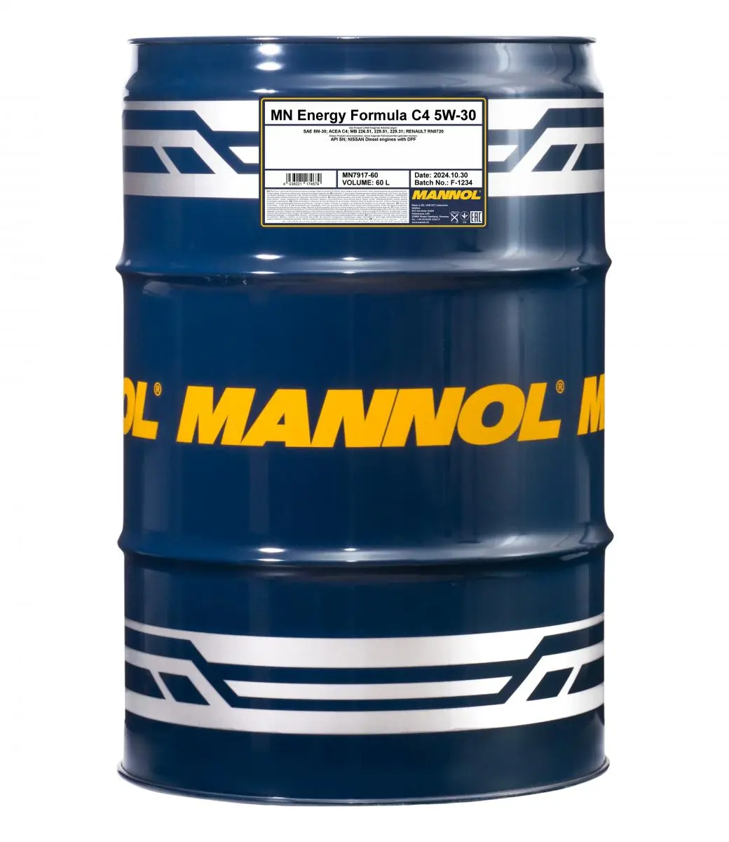 모터 오일 Mannol Energy Formula C4 5W-30 MN7917-60