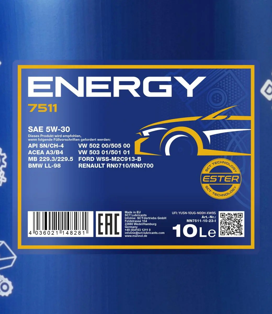 Engine Oil Mannol Energy 5W-30 MN7511-10